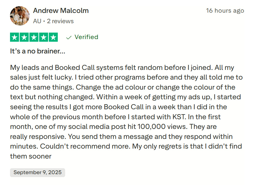 andrew malcolm trustpilot