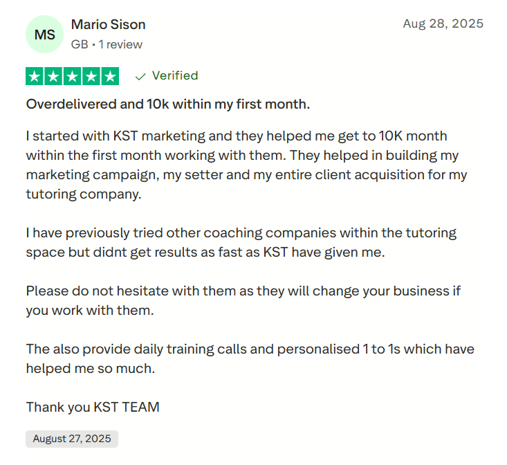 mario sison trustpilot
